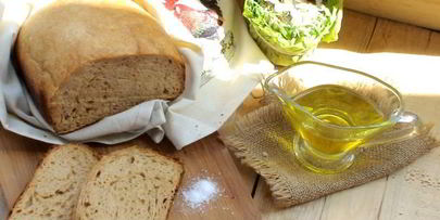 пшенично-ржаной заварной хлеб