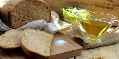 пшенично-ржаной заварной хлеб