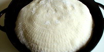 пшенично-творожный хлеб испеченный в духовке