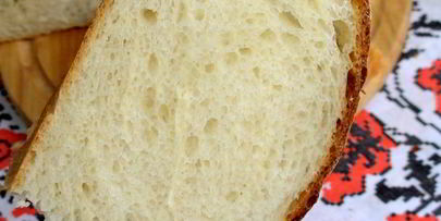 пшенично-творожный хлеб испеченный в духовке