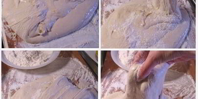 пшеничный хлеб без замеса на закваске