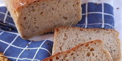 пшеничный хлеб без замеса на закваске