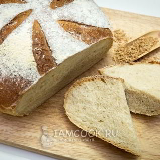 Пшеничный хлеб с гречневыми хлопьями