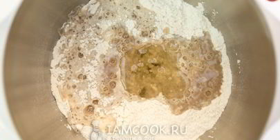 пшеничный хлеб с гречневыми хлопьями