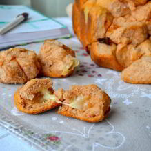 Рецепт Разборный томатный хлеб с начинкой