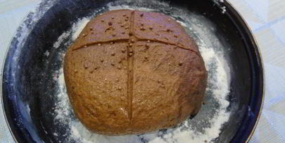 ржаной хлеб с тмином и кориандром