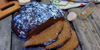 ржаной хлеб с тмином и кориандром