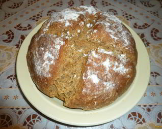 Ржаной содовый хлеб