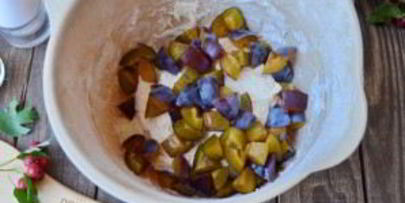 сконы со сливами