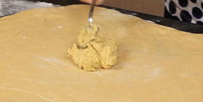 сырный хлеб на белом вине