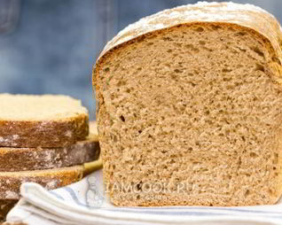 Цельнозерновой хлеб на сухом молоке