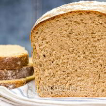 Рецепт Цельнозерновой хлеб на сухом молоке