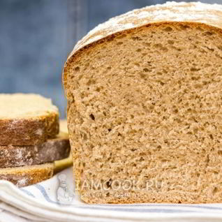 Цельнозерновой хлеб на сухом молоке