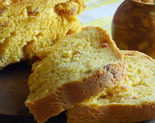 Тыквенный хлеб с изюмом