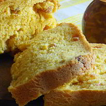 Рецепт Тыквенный хлеб с изюмом