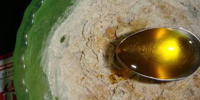 тыквенный хлеб с цельнозерновой мукой