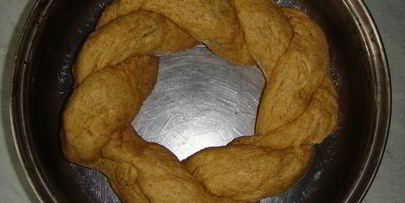 тыквенный хлеб с цельнозерновой мукой