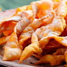 Рецепт Хрустящий хворост с водкой