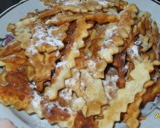 Хворост хрустящий на водке