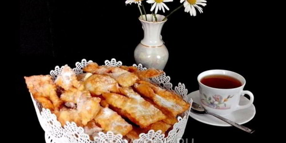 Рецепт хворост на желтках