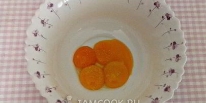 хворост на желтках