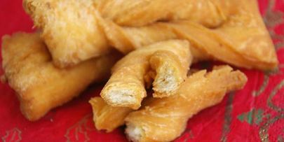 хворост слоистый, постный