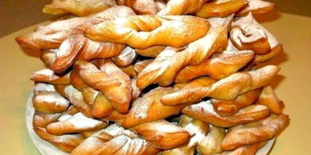 Рецепт хворост тонкий хрустящий на кефире