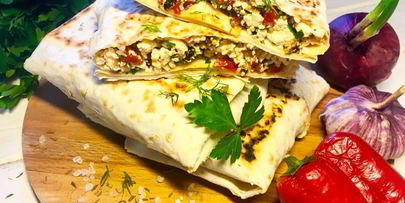 конвертики с творожной начинкой