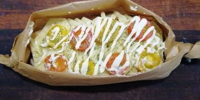 конвертики со свининой и картофелем