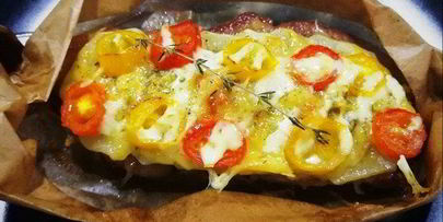 конвертики со свининой и картофелем