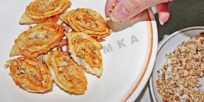 крымская пахлава пляжная медовая — хворост