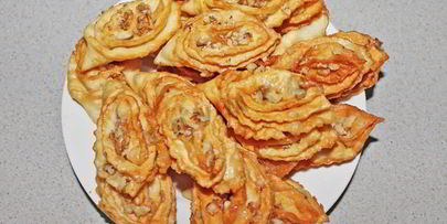 крымская пахлава пляжная медовая — хворост