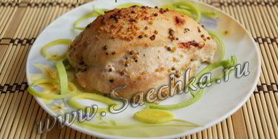 куриный конвертик с грибами