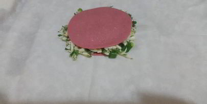 лаваш с сыром и зеленью