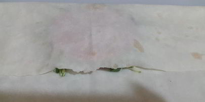 лаваш с сыром и зеленью