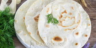 постный лаваш