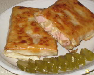 Рулетики из лаваша