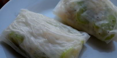 ленивые конвертики из рисовой бумаги