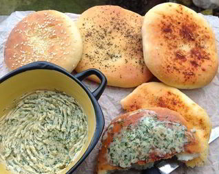 Дрожжевые лепешки