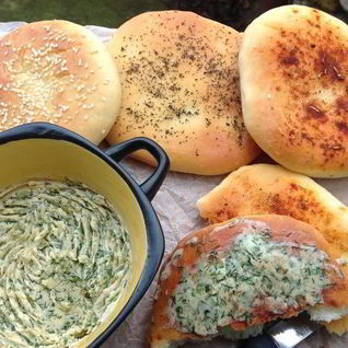 Дрожжевые лепешки