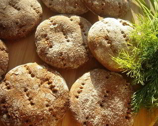 Финские ржаные лепешки по-быстрому