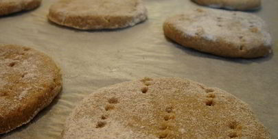 финские ржаные лепешки по-быстрому