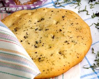 Фокачча на белом вине