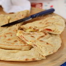 Рецепт Фокачча на сковороде с любыми начинками