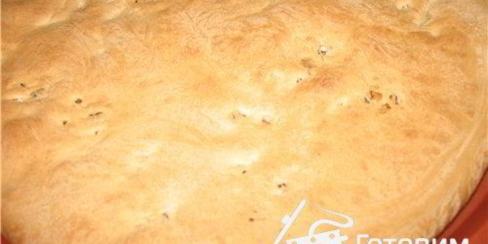 Рецепт фокачча с красным вином