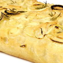 Рецепт Фокачча с луком на дрожжевом тесте