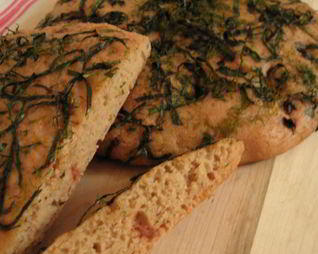 Фокачча с укропом