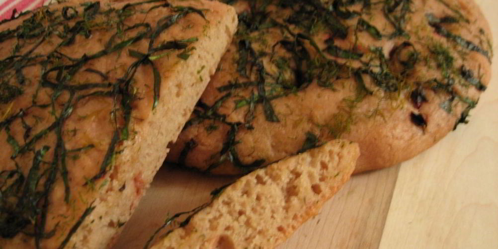 Рецепт фокачча с укропом