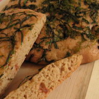 Фокачча с укропом