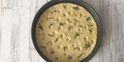 итальянская лепешка фокачча